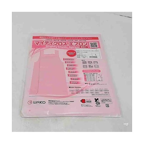 E2001−4−L クロスエプロンL 桃