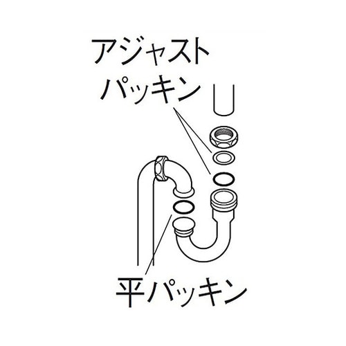 PH70−67−32 トラップ用U管