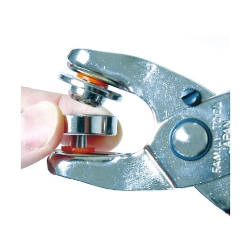 両面ハトメパンチ プライヤー型 本体のみ