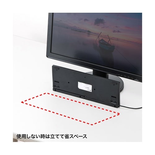 英語配列USBスリムキーボード SKB−