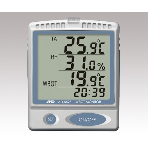 熱中症指数計 / 熱中症指数モニター 壁