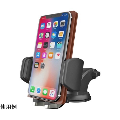 手帳対応スマホホルダー3 吸盤取り付け
