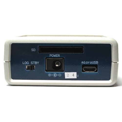 アナログ入力一体型SDロガー 電源供給可