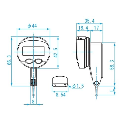 テストインジケータ DET−234S2