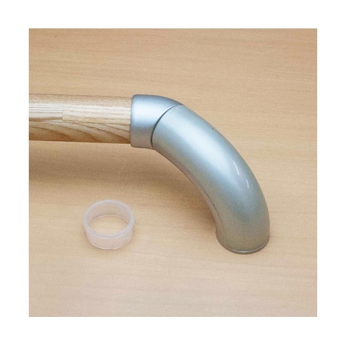 ぬくもり手すりNLT 壁受エンド シルバ