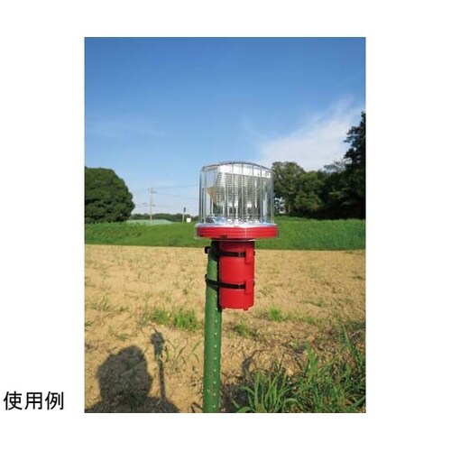 ソーラー防獣ライト三脚付き TRM−BL