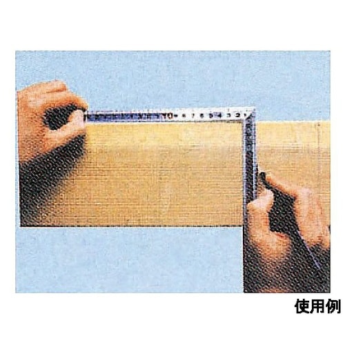 250x500mm 幅広シルバー曲尺 E