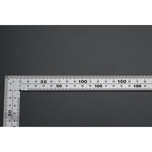 250x500mm 幅広シルバー曲尺 E