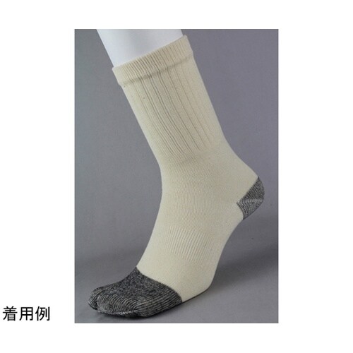 消臭サポーター指又付キナリ 4足組 #4