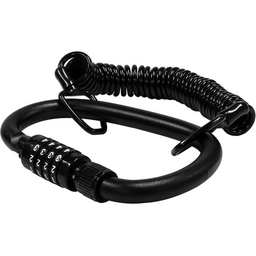 IB−154 カラビナ錠 ワイヤー付き