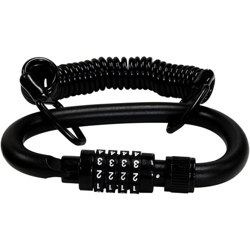 IB−154 カラビナ錠 ワイヤー付き