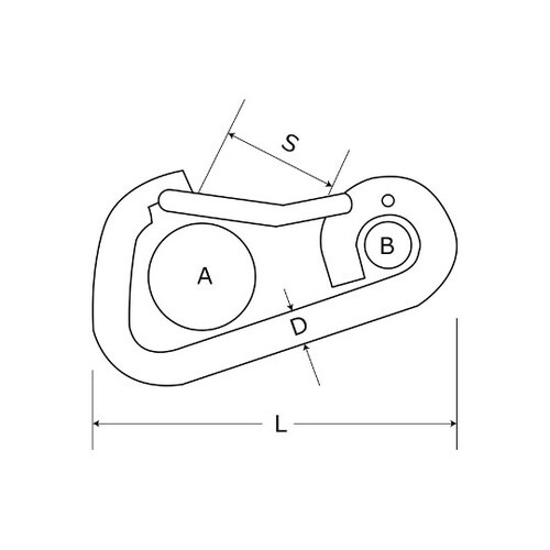 BK−700 スプリングスナップ