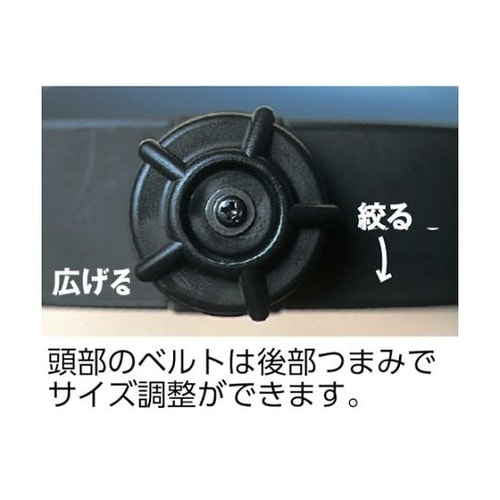 BMHG ヘルメット取付型防災面 緑