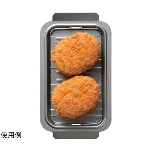 ポコフリット 角型アミ付トレー RD−0