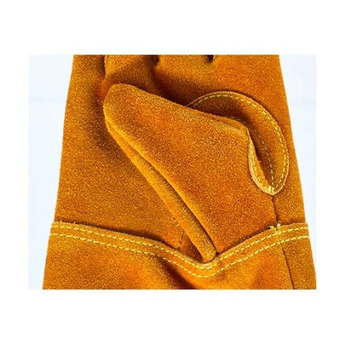 WRCGL はっ水牛床革背縫手袋