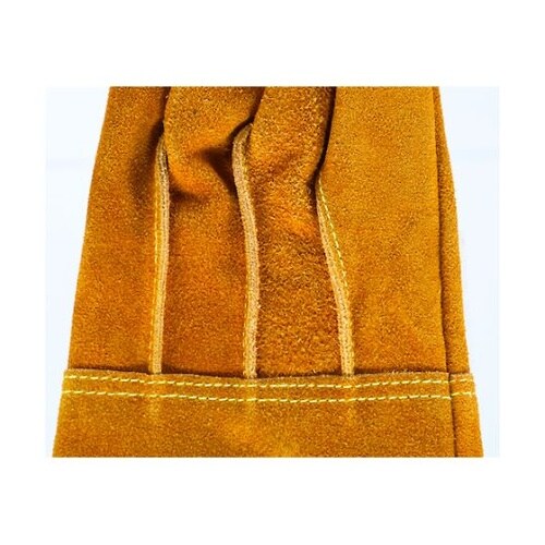 WRCGL はっ水牛床革背縫手袋