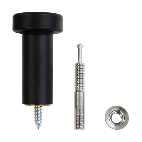 ハイト戸当 80mm マットブラック B