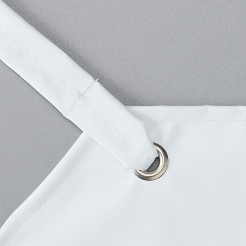 CSM軽耐油エプロン 胸 ホワイト M