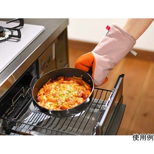グッとつかめる耐熱ミトン大 2個組 ピン