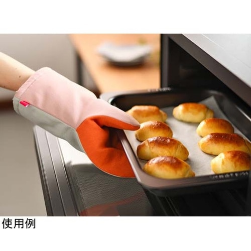 グッとつかめる耐熱ミトン大 2個組 ピン