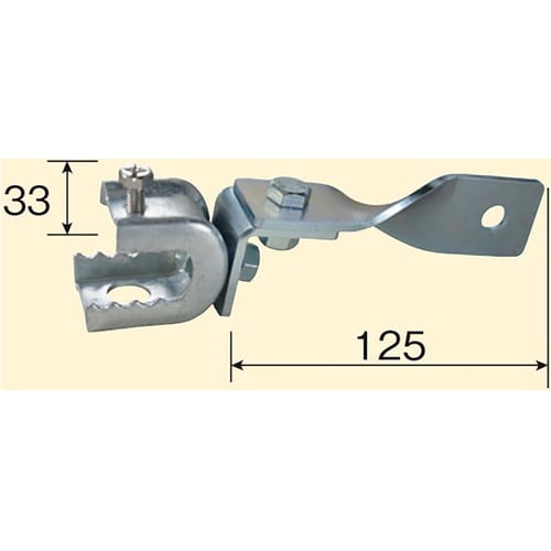 H鋼専用金具 厚5mm−16mm SK−