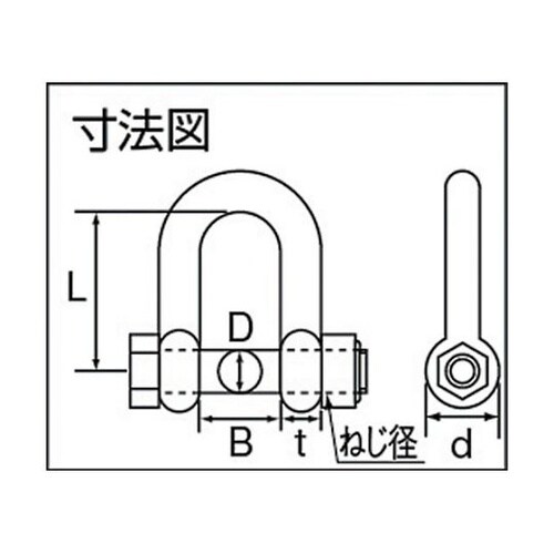 TSBU12 SBUシャックル