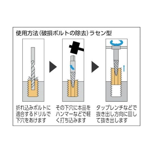 EX807B エキストラクター ラセン型