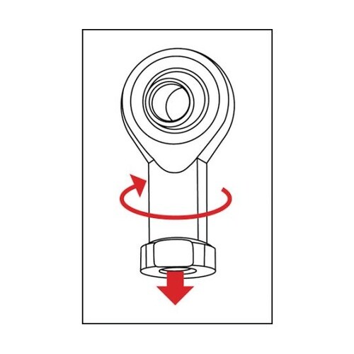 CHS16 ロッドエンド無給油式メネジ