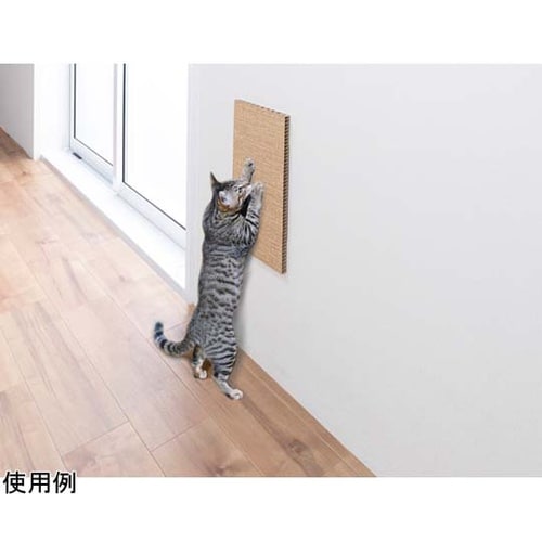 吸着壁に貼れる猫のつめとぎ 麻 KV−8