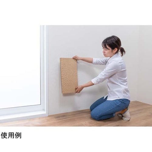 吸着壁に貼れる猫のつめとぎ 麻 KV−8