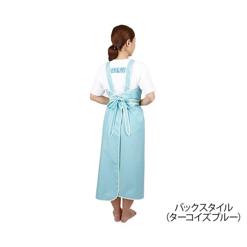 エプロンII6018 ターコイズブルーLL
