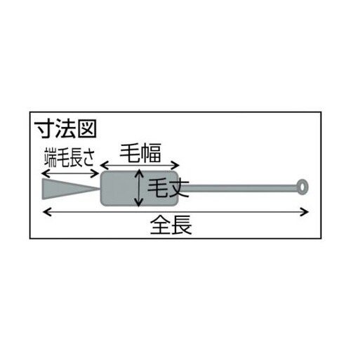 TBPT4J5P 理化学ブラシ 黒豚毛