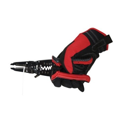 手動圧着工具 電工ペンチ 全長220mm