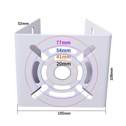 監視・ドームカメラポールマウントブラケッ