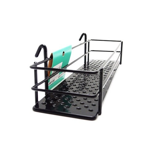 メッシュパネル用 D×引掛カゴB 黒 幅