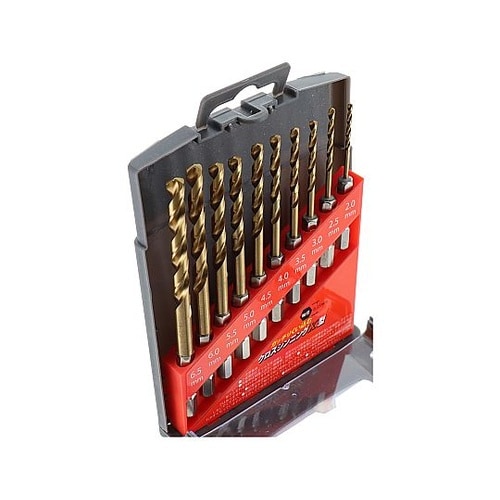 HCD−10 六角軸コバルトドリルセット