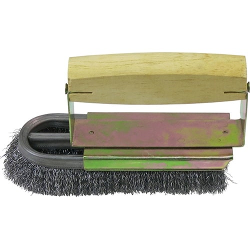 チャンネルブラシ 小判 鋼線