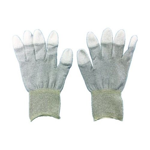 PU指先コート制電編手袋LL BSC−1