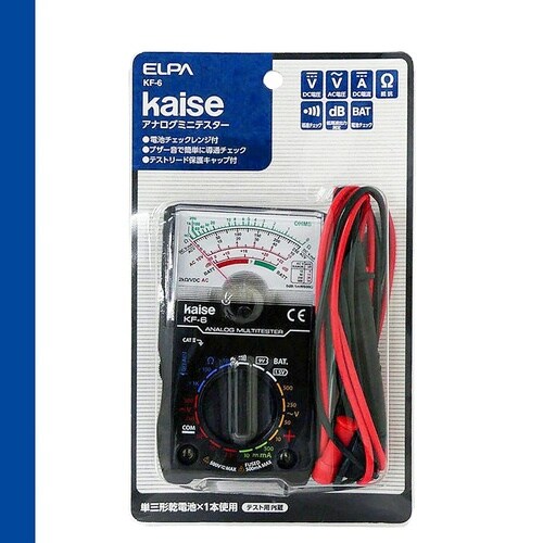 KF−6 アナログミニテスター