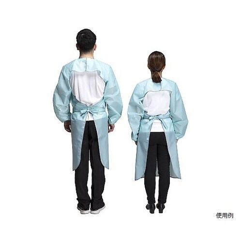 1200 防護ガウン グリーン L−LL