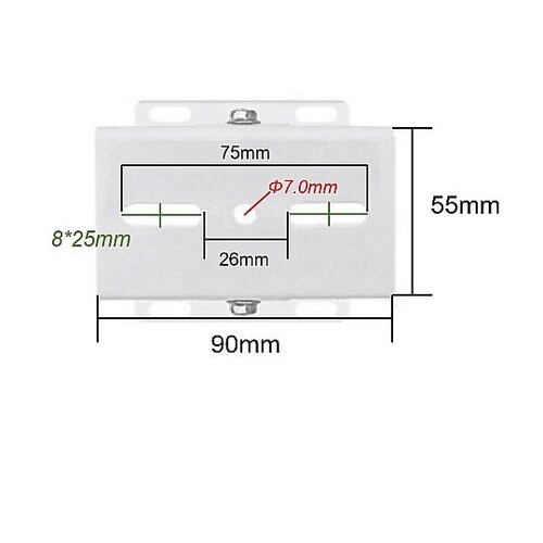 監視・CCTVカメラアルミ合金ポールマウ