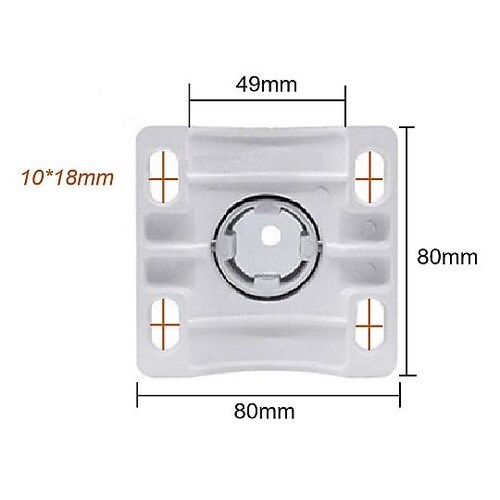 監視・CCTVカメラアルミ合金ポールマウ