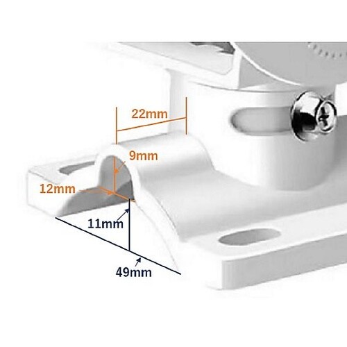 監視・CCTVカメラアルミ合金ポールマウ