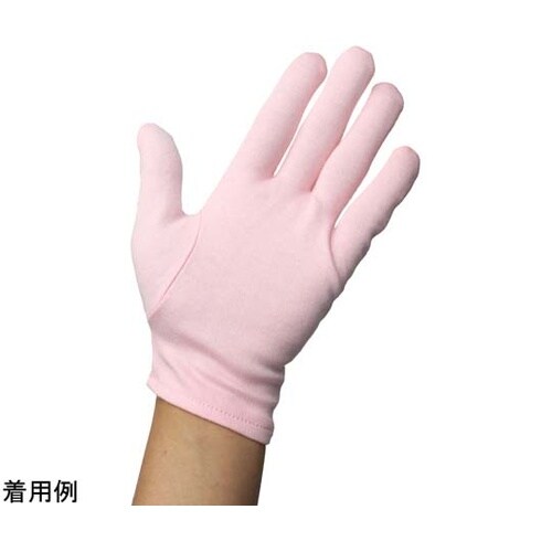 綿スムスマチ無し手袋 ピンク S 12双
