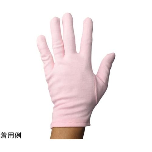 綿スムスマチ無し手袋 ピンク S 12双