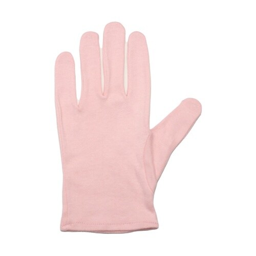 綿スムスマチ無し手袋 ピンク S 12双