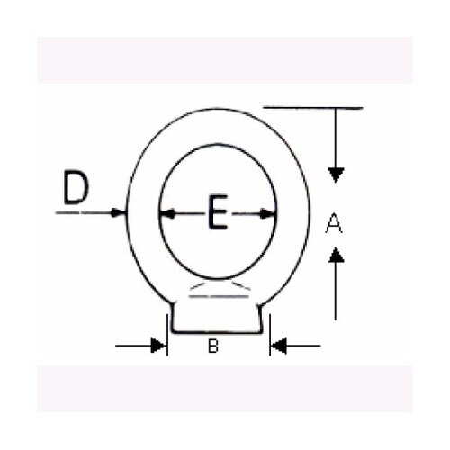 15−112 ステンアイナット 16mm