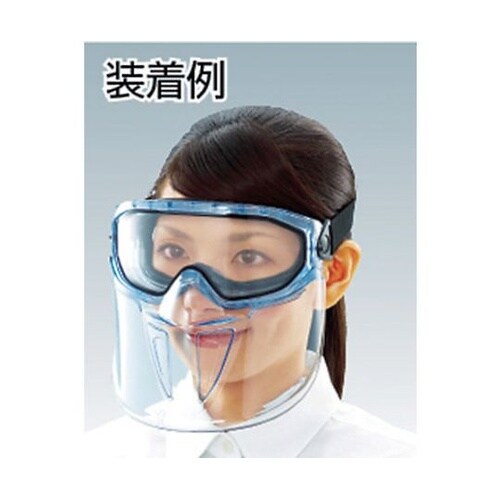 TSG83Mセーフティゴーグルバイザー付