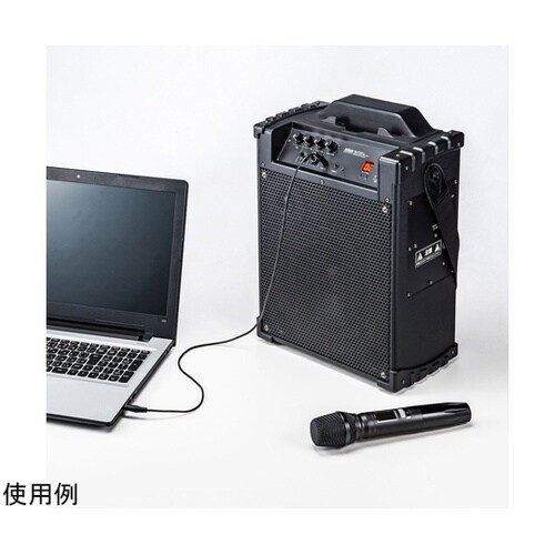 ワイヤレスマイク付き拡声器スピーカー M
