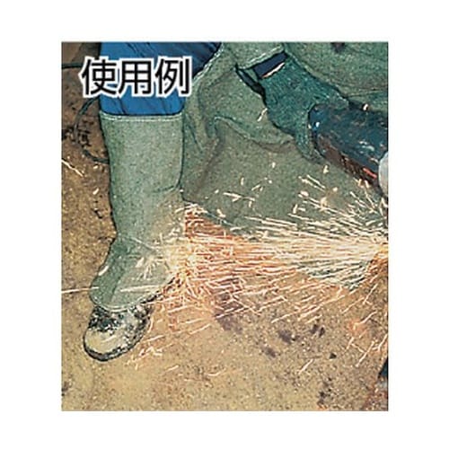 パイク溶接保護具 足カバー 1組(2枚入